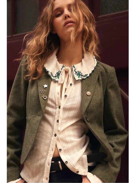 Free People Tops - Free People Dainty Cottage Juniper Long Sleeve Cardi Cardigan Top Large